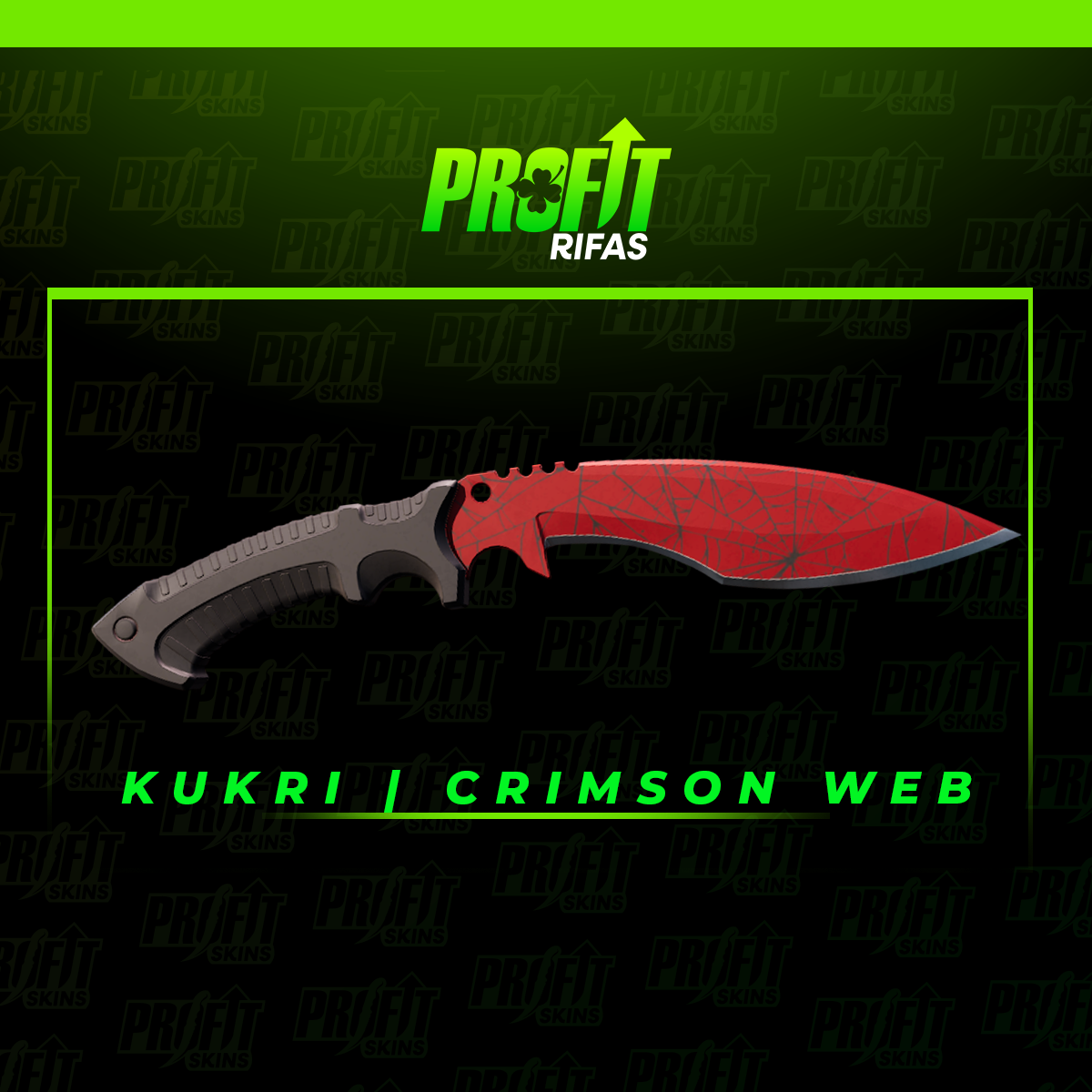 ★ KUKRI | CRIMSON WEB (FT) 20.03